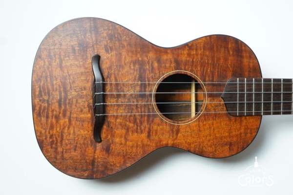 ukulele tenor 14f std. - Figured Hawaiian Koa TOP / Bocote SIDE&BACK [ SMO2023 ]